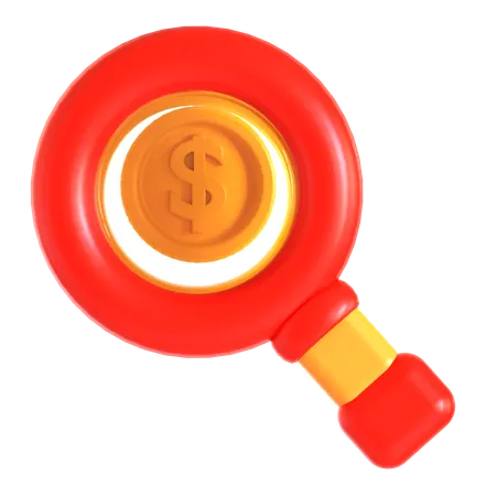 Find Money  3D Icon