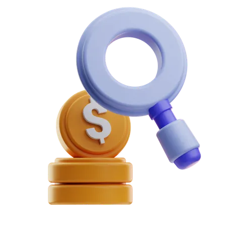 Find Money  3D Icon
