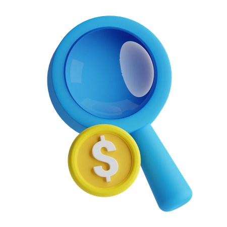 Find Money  3D Icon