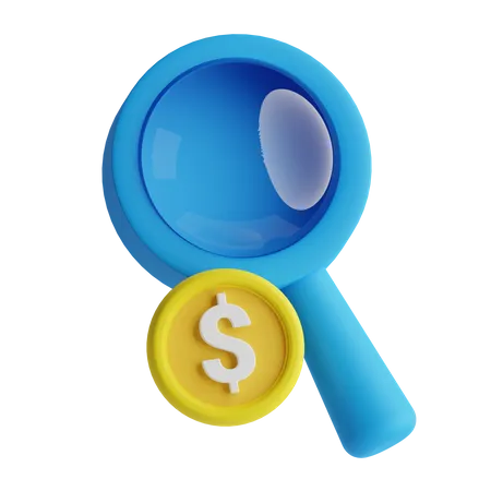 Find Money  3D Icon