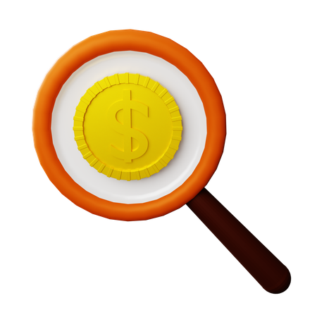 Find Money  3D Icon