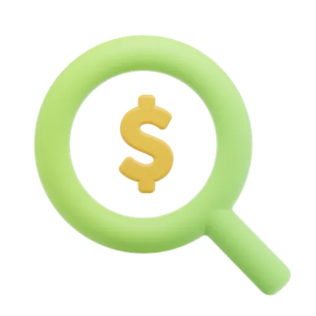 Find Money  3D Icon