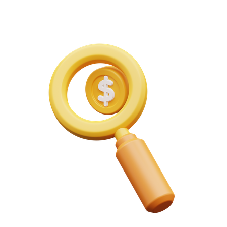 Find Money  3D Icon