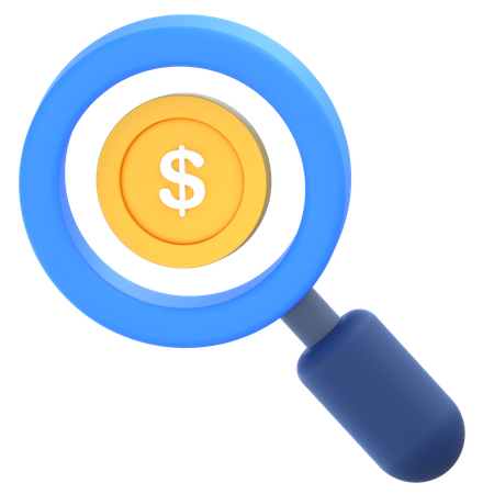 Find Money  3D Icon