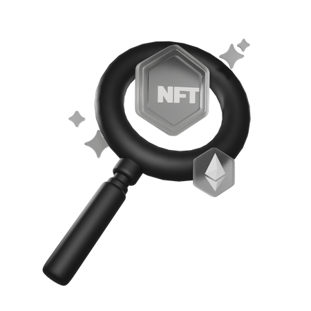 Find Nft  3D Icon