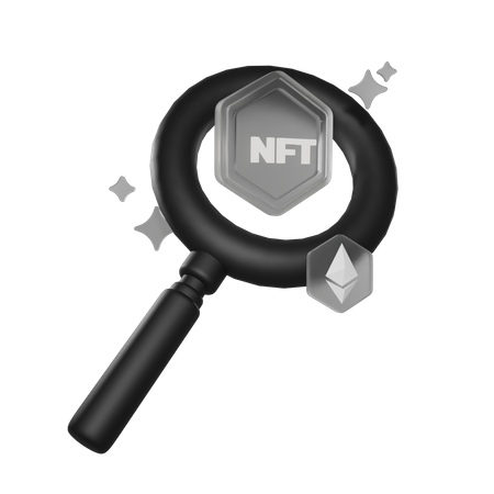 Find Nft  3D Icon