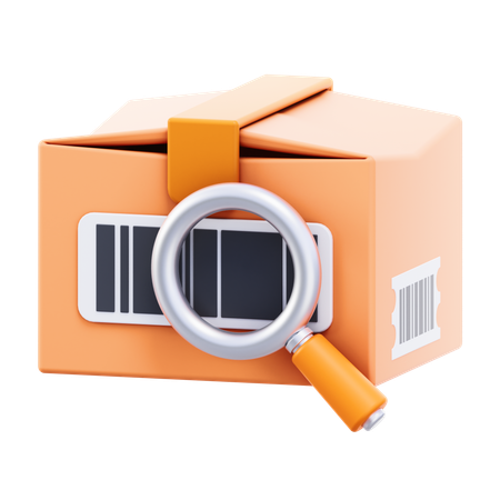 Find Package  3D Icon