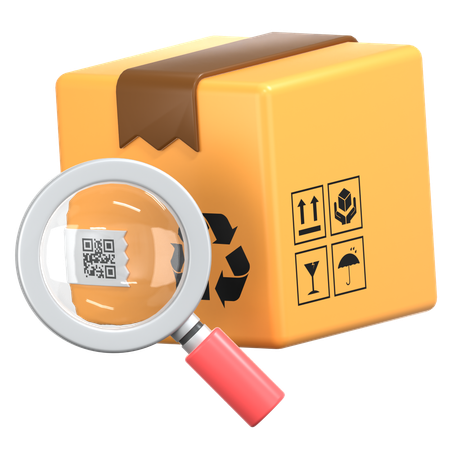 Find Package  3D Icon
