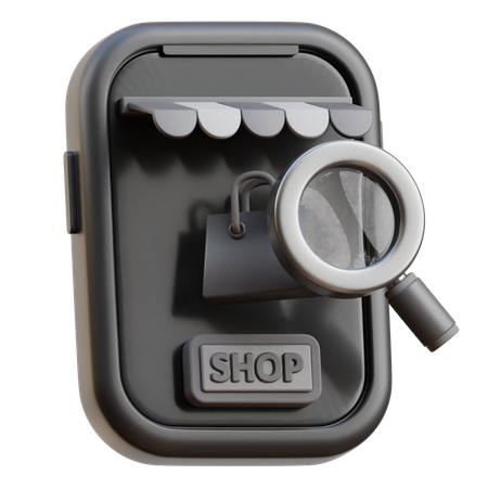 Find Product  3D Icon