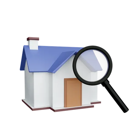 Find Property  3D Icon