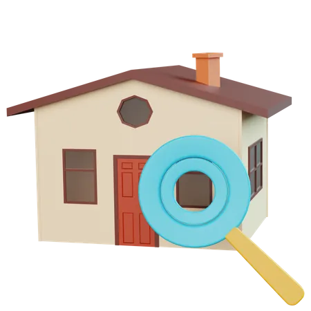 Find Property  3D Icon