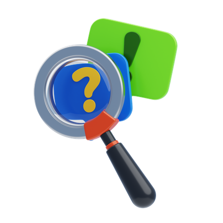 Find Query  3D Icon