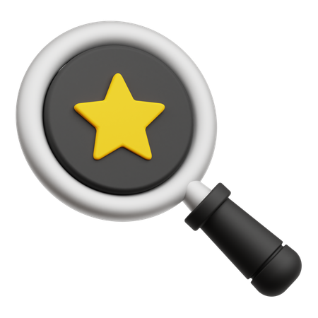 Find Review  3D Icon