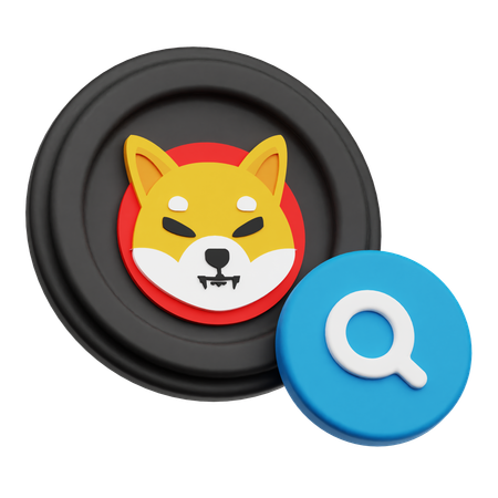 Find Shiba Inu  3D Icon