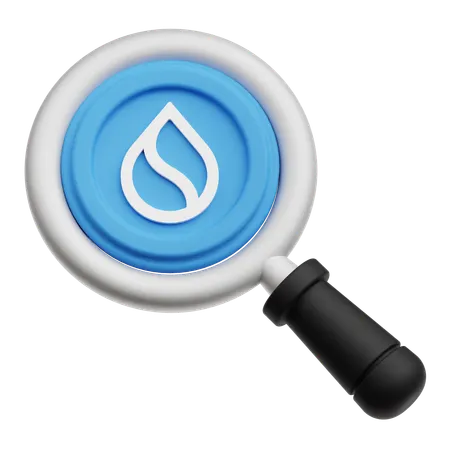Find Sui  3D Icon