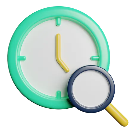 Find Time  3D Icon