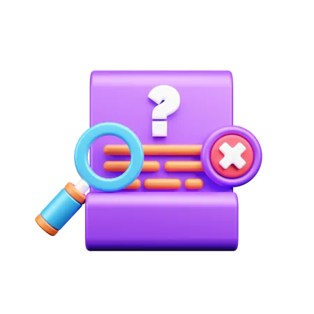 Find Word  3D Icon