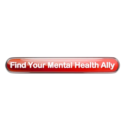 Find Your Mental Health Ally  3D Icon