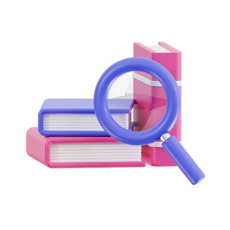 Finding Book  3D Icon