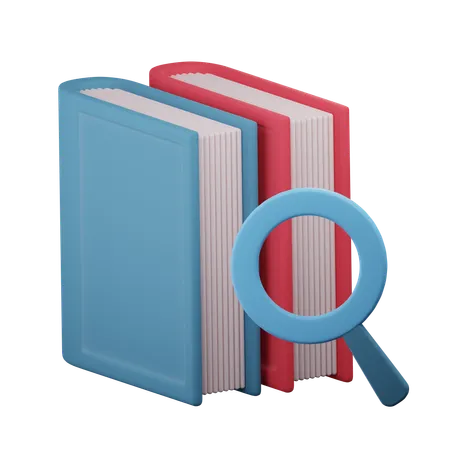 Finding Book  3D Icon