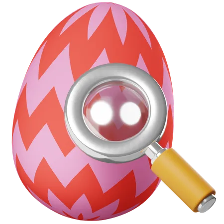 Finding Egg  3D Icon