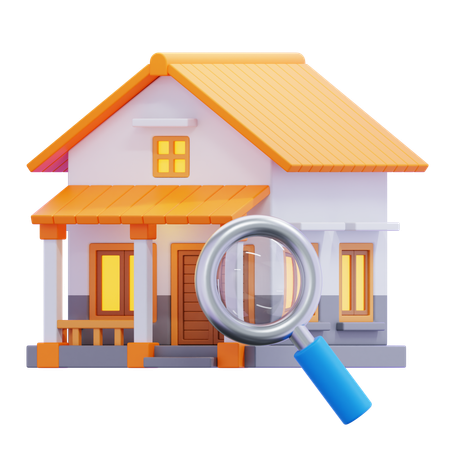 Finding property  3D Icon
