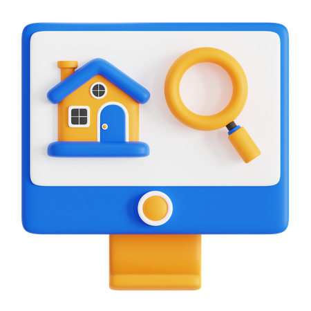 Finding Property 3D Icon
