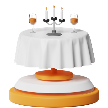 Fine Dining  3D Icon
