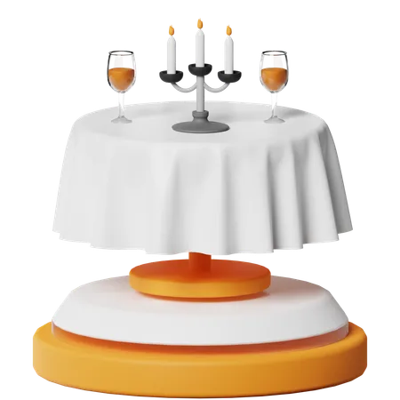 Fine Dining  3D Icon