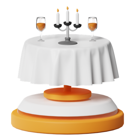 Fine Dining  3D Icon