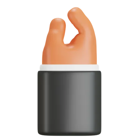 Finger kneifen Handbewegung  3D Icon