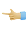 Finger left hand gesture