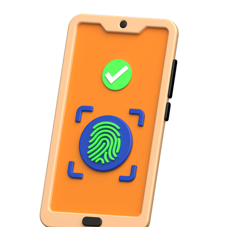 Finger Print  3D Icon