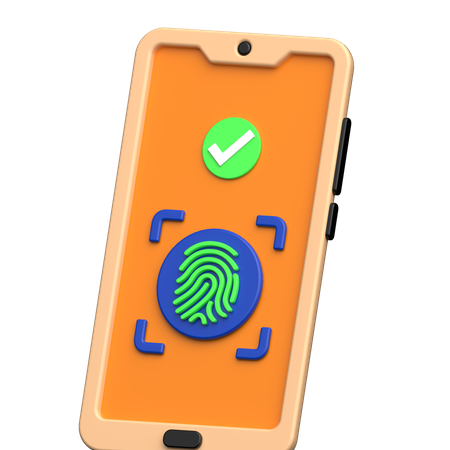 Finger Print  3D Icon