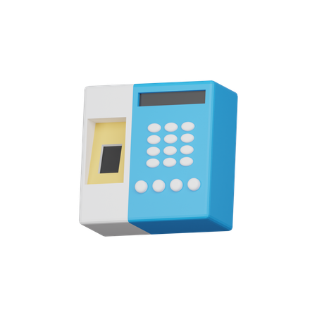Finger scanner  3D Icon