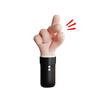 3d finger gesture emoji