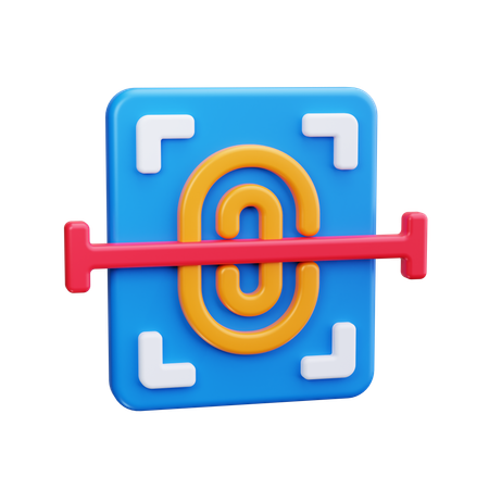 Fingerabdruck  3D Icon