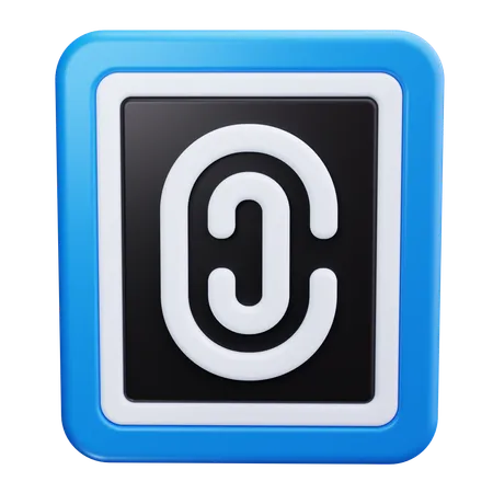 Fingerabdruck  3D Icon