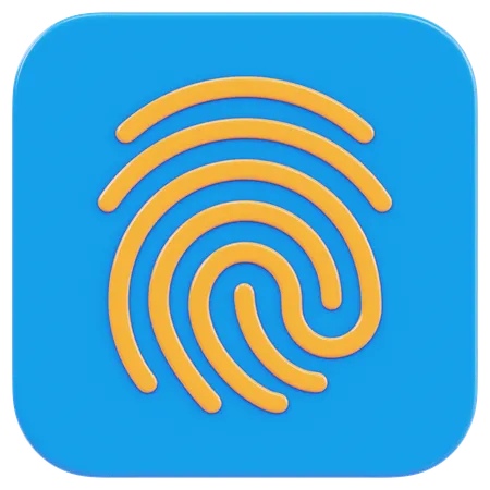 Fingerabdruck-App  3D Icon