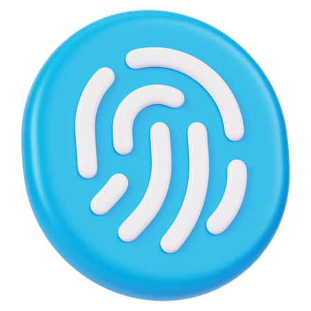 Fingerabdruck-App  3D Icon