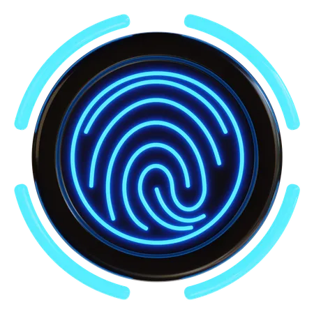 Fingerprint  3D Icon