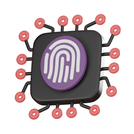 Fingerprint  3D Icon