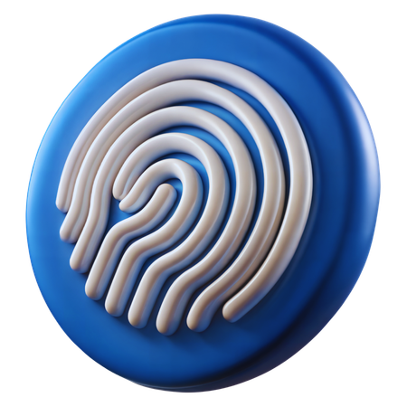 Fingerprint  3D Icon