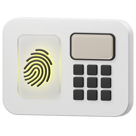 Fingerprint  3D Icon