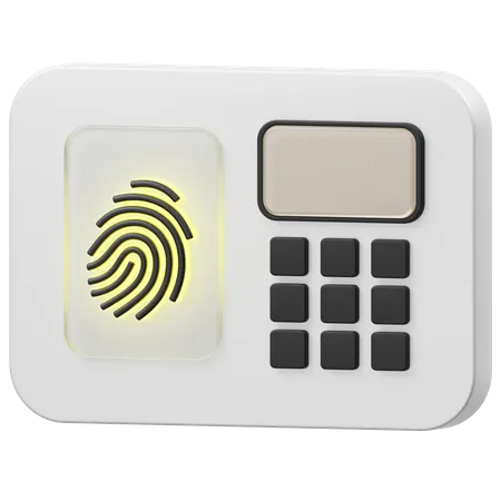 Fingerprint  3D Icon