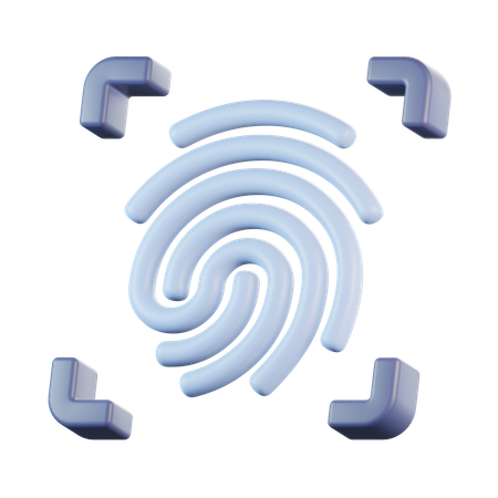 Fingerprint  3D Icon