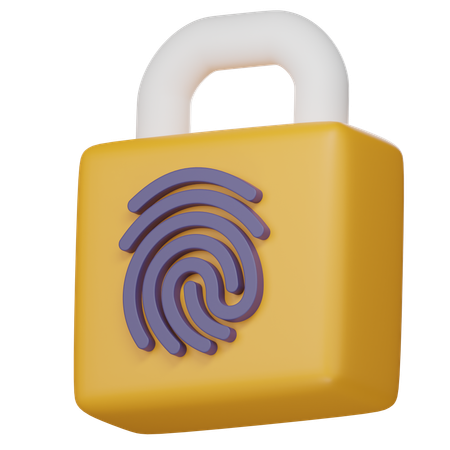 Fingerprint  3D Icon