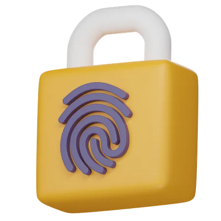 Fingerprint  3D Icon