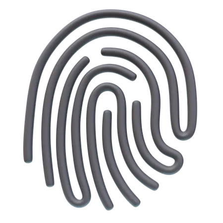 Fingerprint  3D Icon