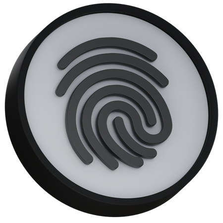 Fingerprint  3D Icon